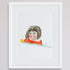 "LITTLE JAPANESE GIRL" ARCHIVAL GICLEE ART PRINT